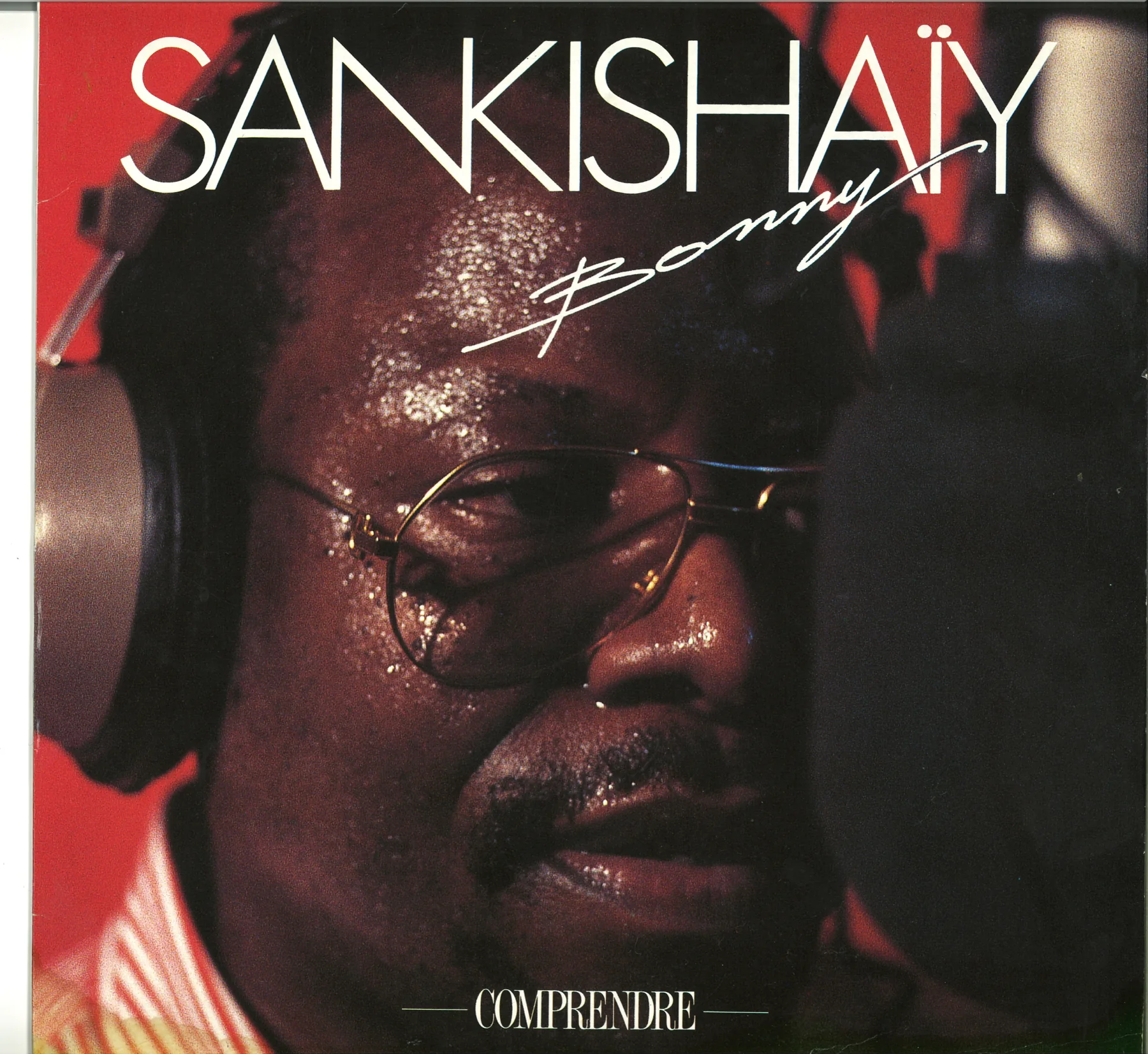 Pochette de l'album Comprendre, de Bonny — Sankishaïy au studio.